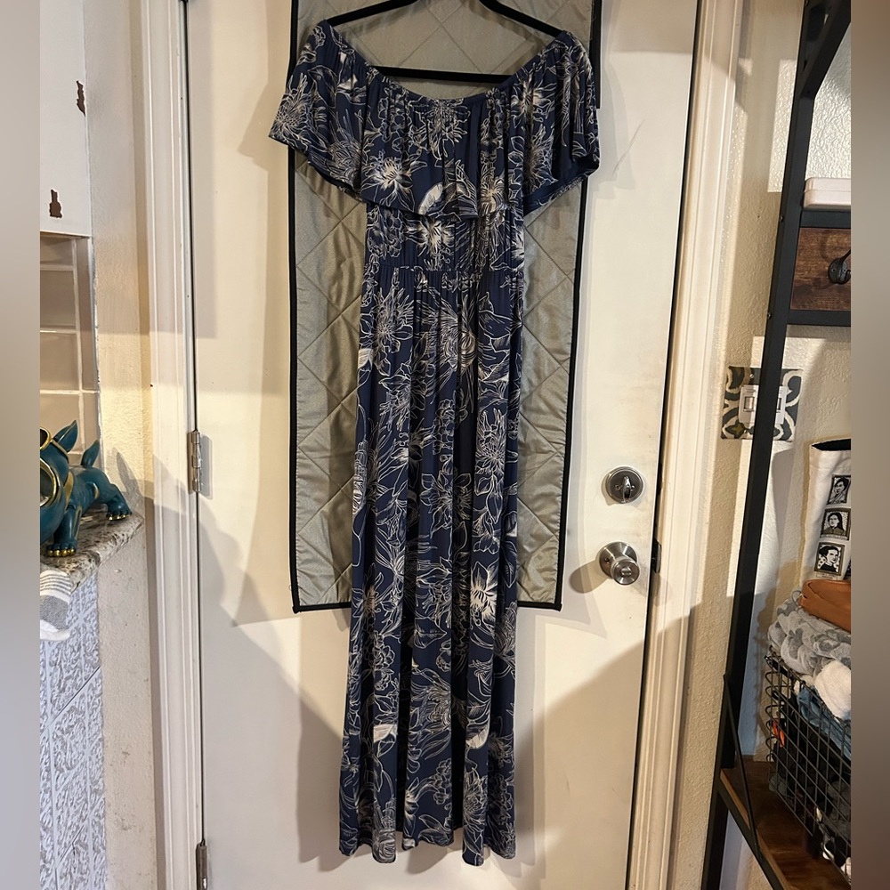 SOMA Off Shoulder Dress, Medium. Like new.